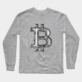 Bitcoin Logo Long Sleeve T-Shirt